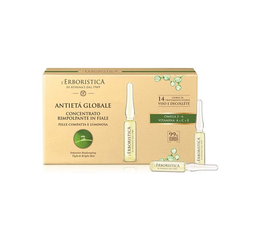 Trattamento Concentrato Rimpolpante viso e decolleté in fiale_8002842174163_L'Erboristica