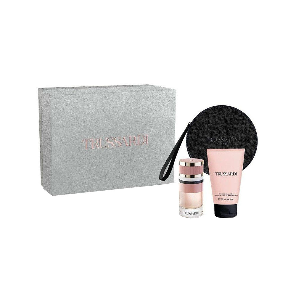 Trussardi Eau De Parfum Cofanetto Regalo con Beauty Bag_8059036000166_Trussardi