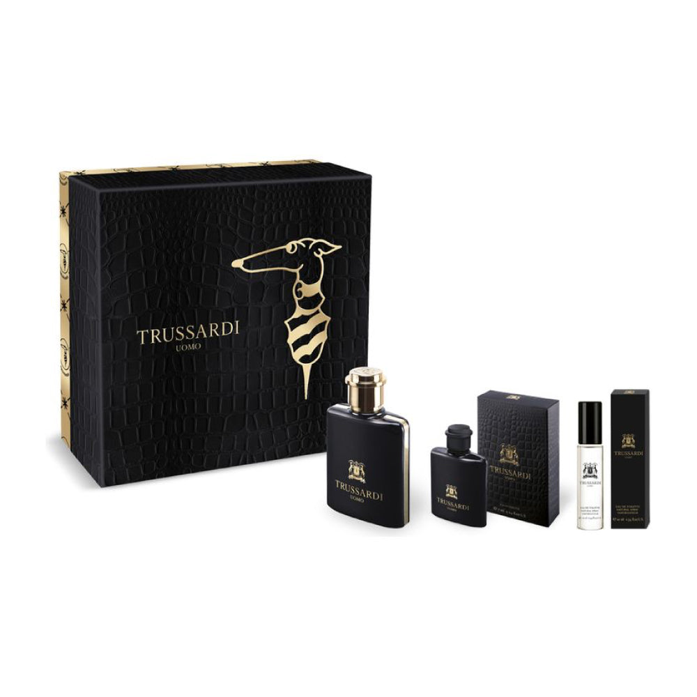 Trussardi Uomo Cofanetto regalo con Travel Spray_8058045433606_Trussardi