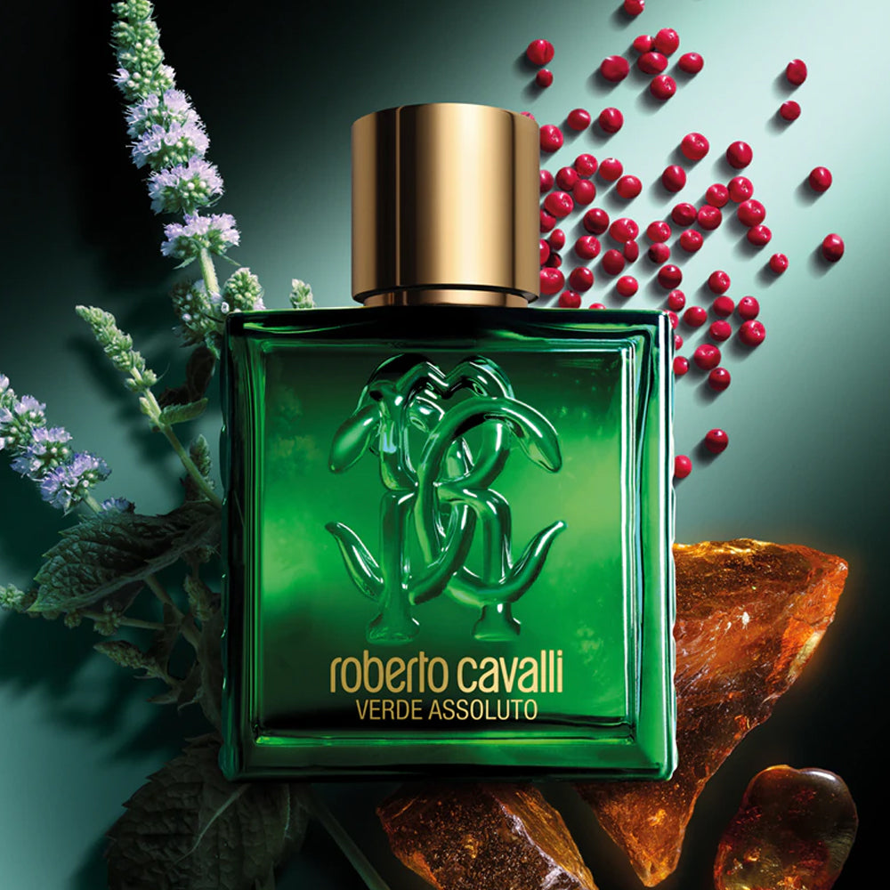 Uomo Verde Assoluto Eau de parfum_8052464898077_Roberto Cavalli-5