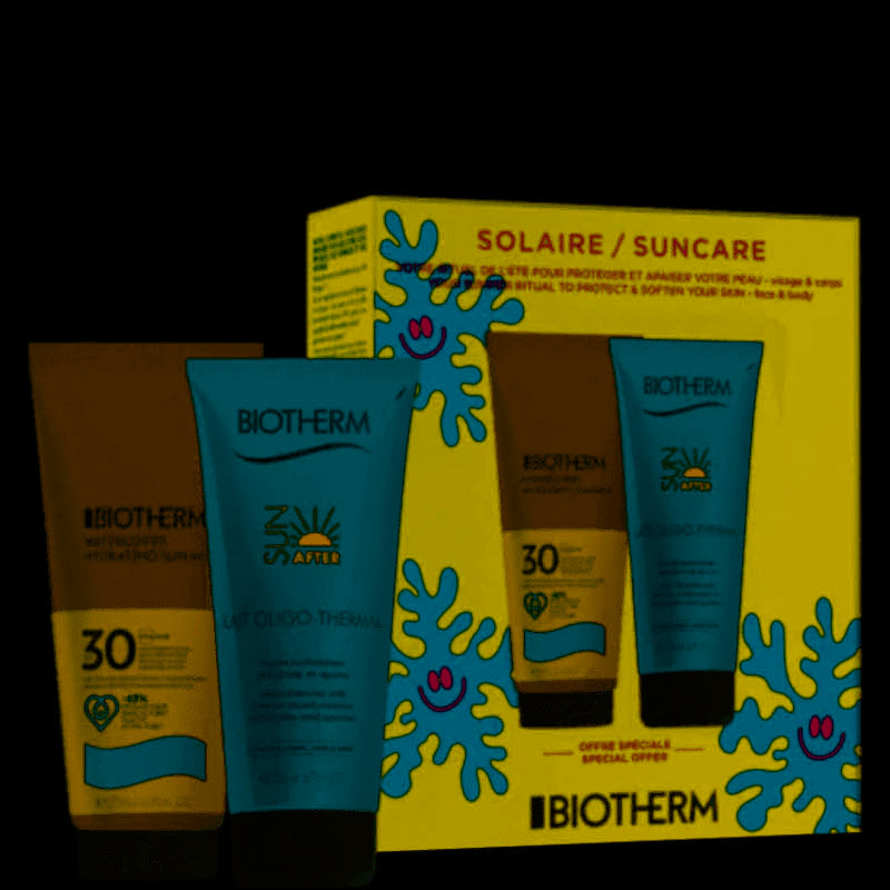 Waterlover Kit Solari Hydrating Sun Milk SPF30 + Lait Oligo-thermal_3614273747219_Biotherm-2