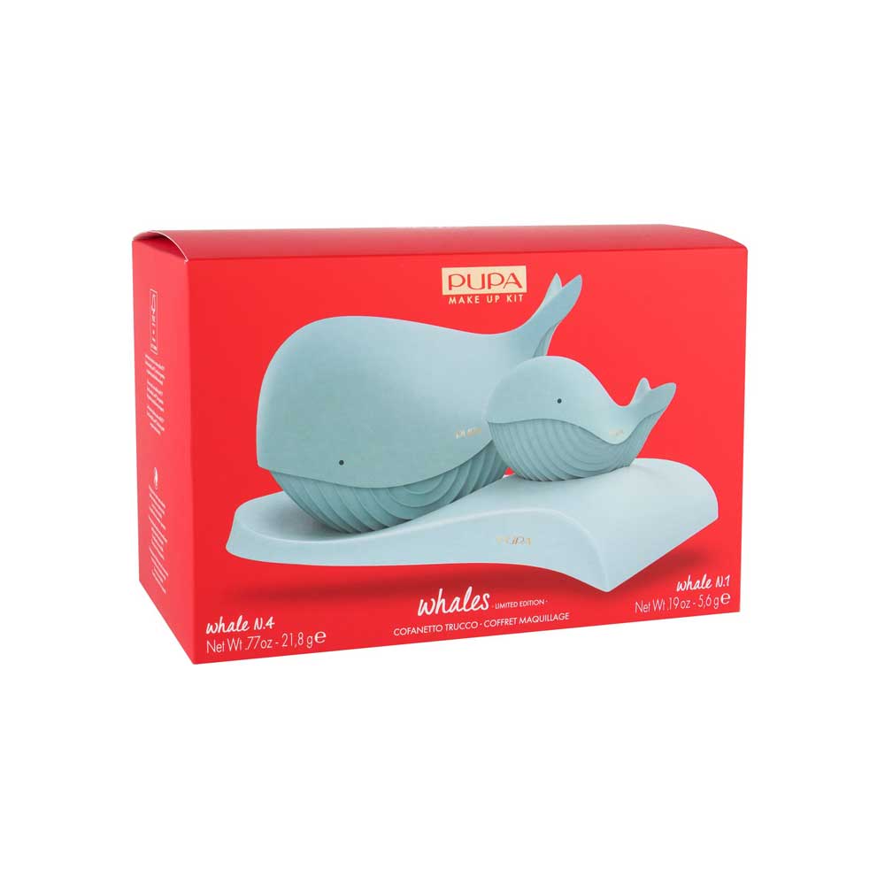 Whale n.4 + Whale n.1 Azzurro Cofanetto trucco_8011607326761_Pupa-3