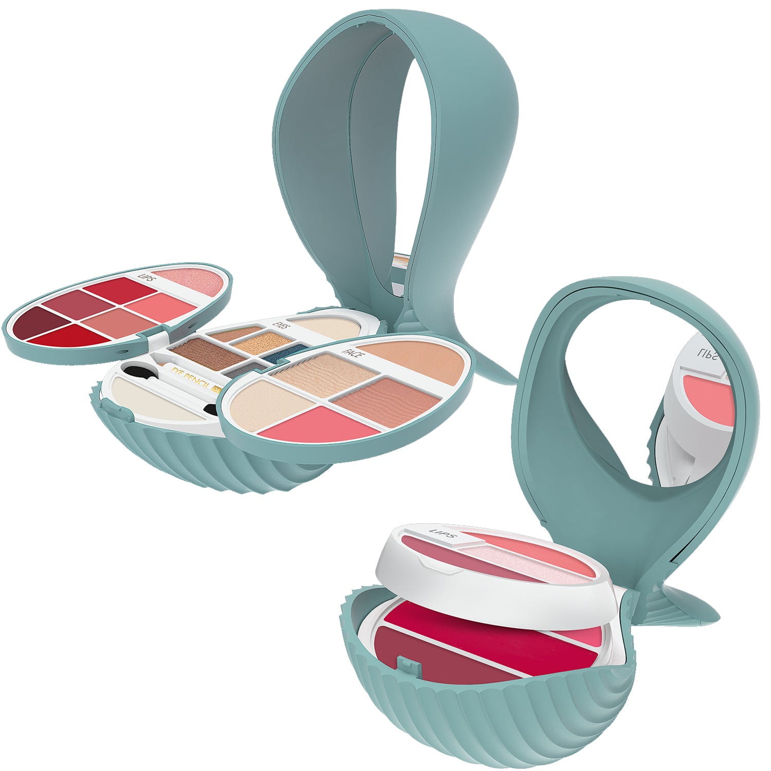 Whale n.4 + Whale n.1 Azzurro Cofanetto trucco_8011607326761_Pupa-5