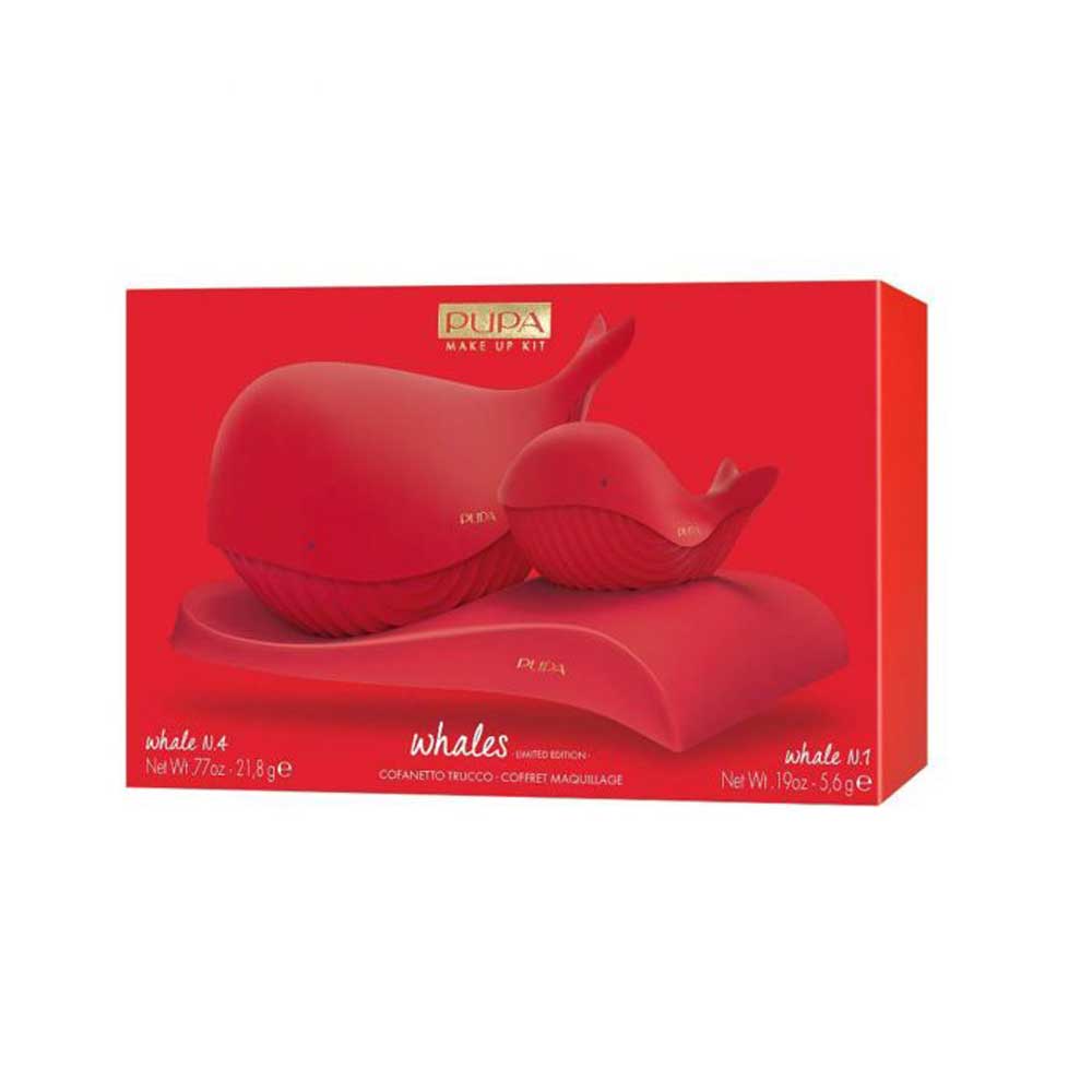 Whale n.4 + Whale n.1 Red Cofanetto trucco_8011607326785_Pupa-3