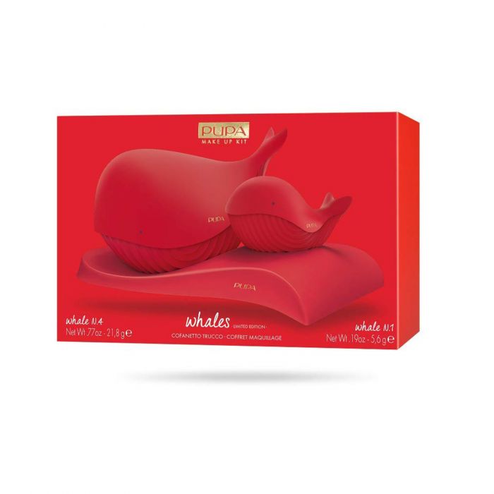 Whale n.4 + Whale n.1 Red Cofanetto trucco_8011607326785_Pupa-6