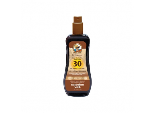 Spray Gel  Sunscreen SPF30 con Instant Bronzer
