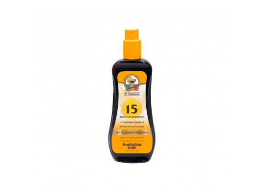 Spray Oil Sunscreen SPF15