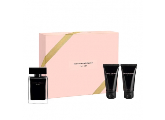 Narciso Rodriguez For Her Edt Cofanetto regalo con Latte Corpo e Docciaschiuma