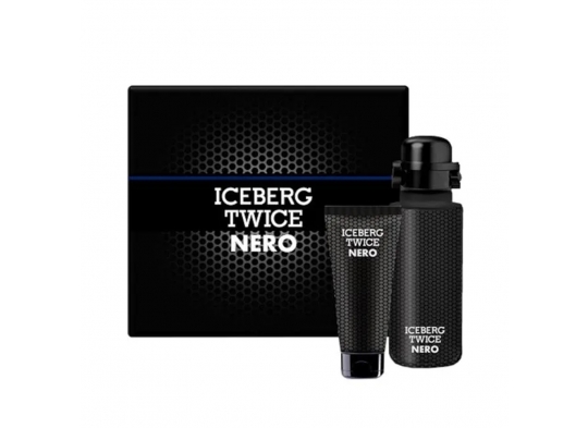 Iceberg Twice Nero Eau de toilette Cofanetto regalo