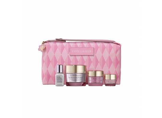 The radiance routine Resilience Multi Effect Skincare Set